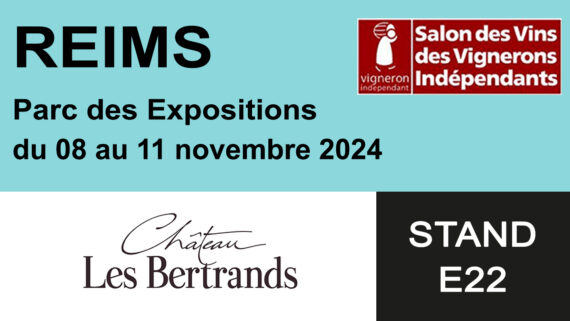 SALON DES VIGNERONS INDEPENDANTS DE REIMS DU 08 au 11 Novembre 2024